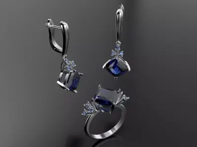 New set for women 3D print model