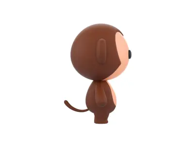 Character015 Monkey 3D model