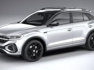 Volkswagen T-Roc R-line 2022 3D model