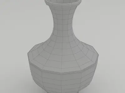 Vase 05 3D model purchase