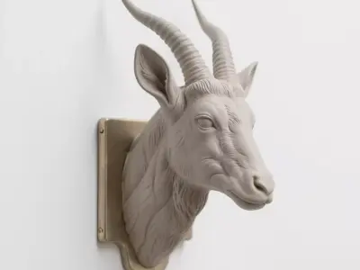 antelope 3D print model