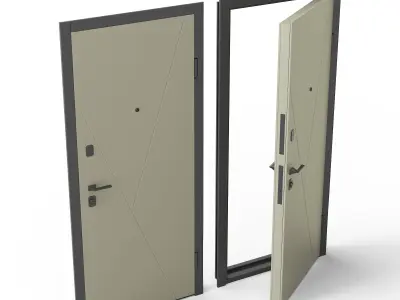 Kamilah Door 3D model