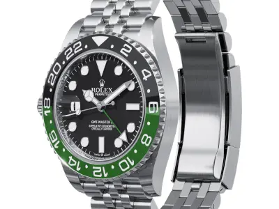 Rolex GMT-Master II sprite 3D model