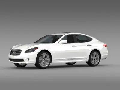 Infiniti Q 70 5 6 Y51 2014 3D model