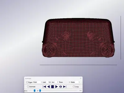 Zoox Carsh Test  Free 3D print model