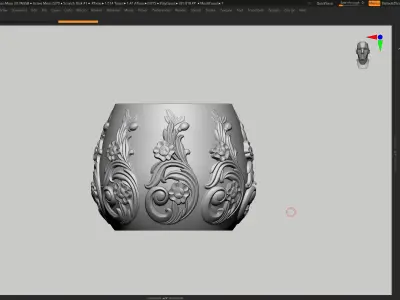 vase 3d print 474 3D print model
