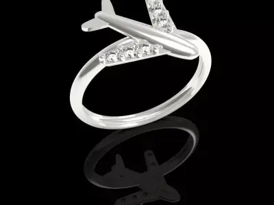 Avion ring 3D print model