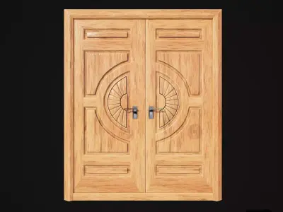 Hinged Doubledoor 02 3D model