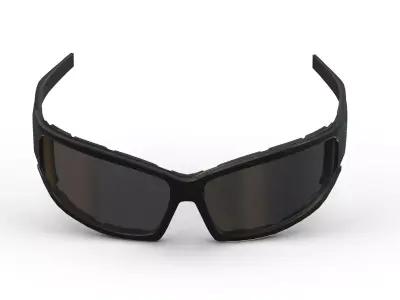  Biker Glasses Low Poly PBR Realistic Low-poly 3D model