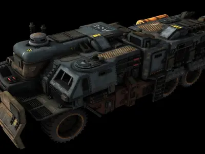 War Vehicle 3D model