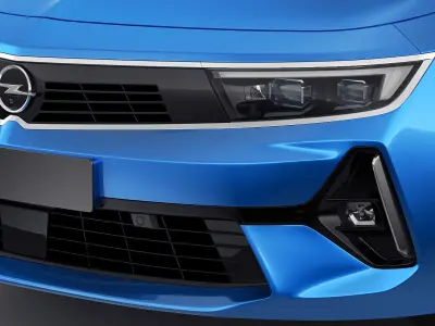 Opel Astra Sports Tourer 2022 3D model