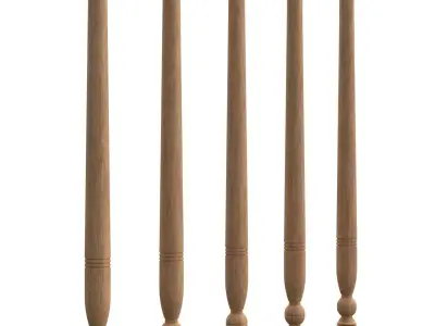 Stair baluster 12 3D print model