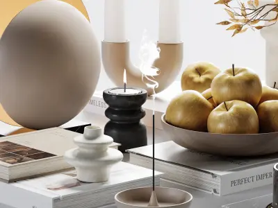 Decorative Set 31 3D model purchase