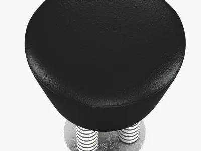 kelly wearstler LEONA FOOT STOOL 3D model