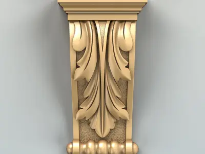 Corbel 015 3D model