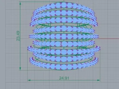 Diamond Ring 3D print model 26