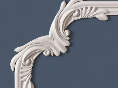 Molding Corner 3D model 3