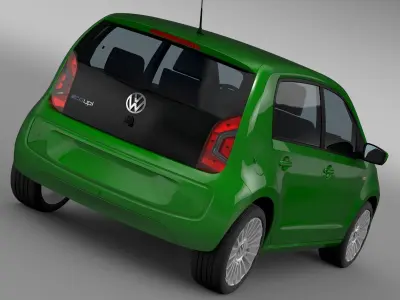 VW Eco UP 5 door 2013 3D model