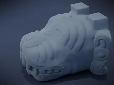 Xolotl - Aztec Deity 3D print model