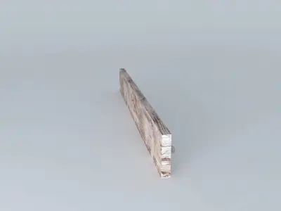 Clothes hanger - raw style Free low-poly 3D model