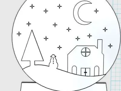 Gift Ornament Free 3D print model