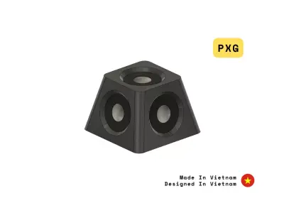 3D Scan Pyramid Marker Free 3D print model Free 3D print model