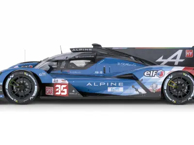 Alpine A424 2024 3D model