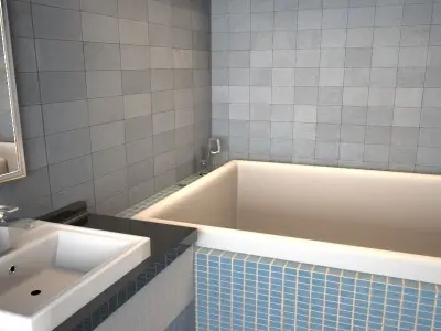 Bathroom collection 3D model
