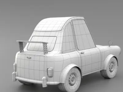 Toon Gulf Racer 3D model