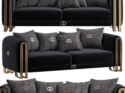 Milano Sofa 3D model