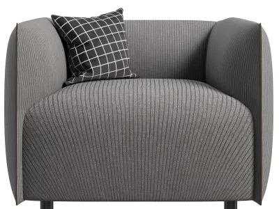  Mia Armchair By Mdf Italia 3D model