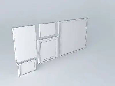 Mixed composition 02 Free 3D model