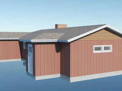 Ranch Style House 2 3D model