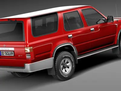 Toyota 4runner 1989-1997 3D model