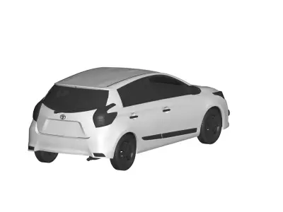 Toyota Yaris hatchback  3D model