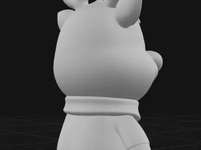 Christmas reindeer decoration 3D print model