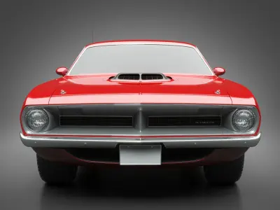 1970 Plymouth HEMI Cuda 3D model
