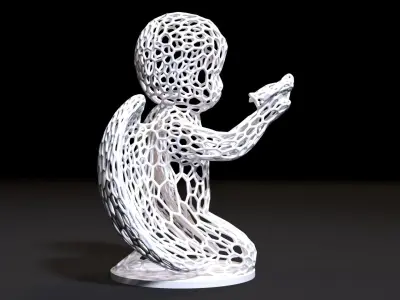 Angel Sculpture 3D print model