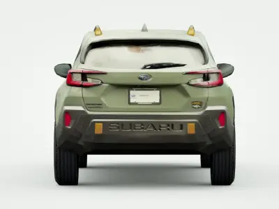 Subaru Crosstrek Wilderness 2024 Low-poly 3D model