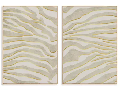 Abstract Painting Frame set 3D model 18