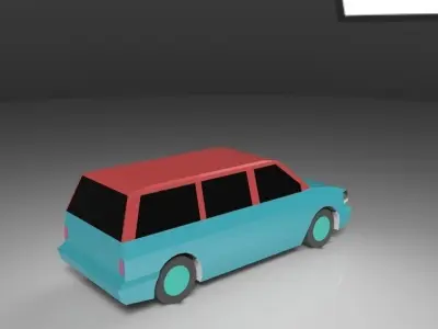 Mini Van Free 3D model
