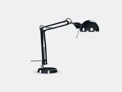 FORSA Work lamp Low-poly 3D model