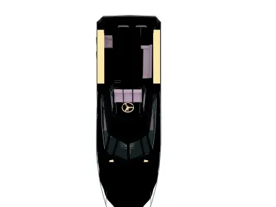 Luxury Yacht 3D model