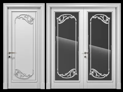 ashwood door art 018 3D model