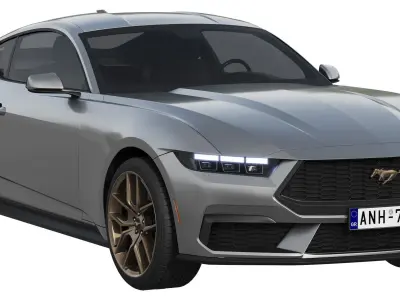 Mustang 2023 3D model