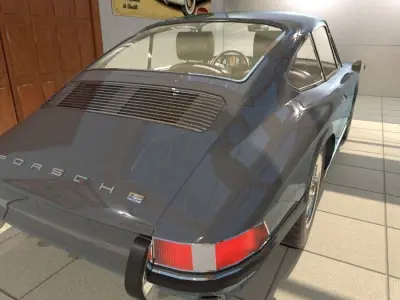 Porsche 911S 1967 3D model