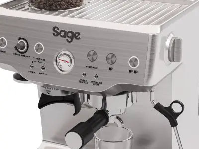 Sage the Barista Express Cofee Espresso Machine 3D model