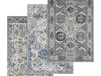 Rug Set 218 3D model