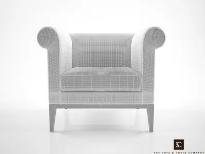 The Sofa and Chair Company Rubens armchair 3D model