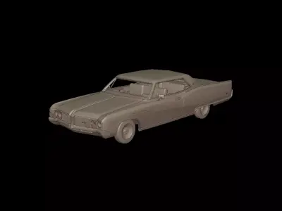 Buick Electra 225 1968  two doors 3D print model